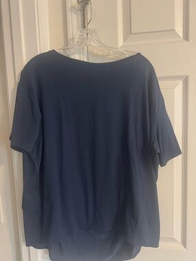 lululemon athletica Navy Blue Short Sleeve Tee
